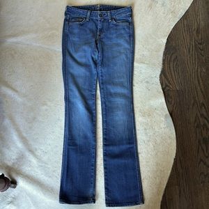7 For All Mankind Kate Straight Leg Jeans, 25
